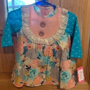 6/9m NWT RicRac and Ruffles